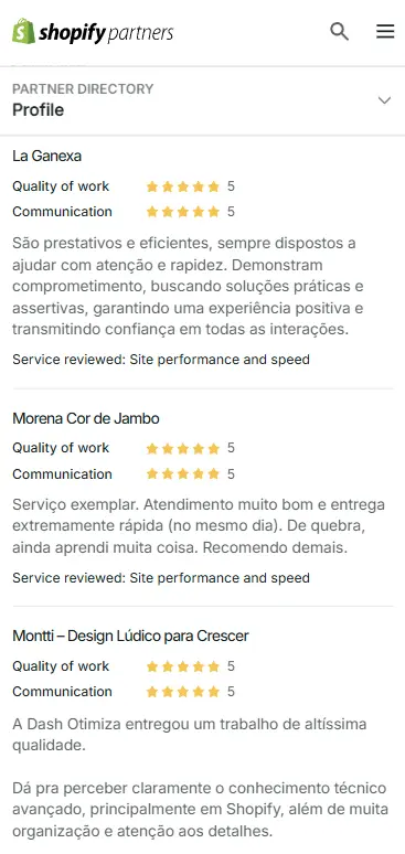 Qualidade e Transparência